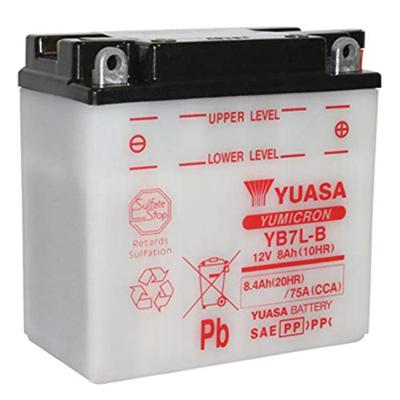 YUASA batterij "yb7l-b". battery yb7l-b standard without sp