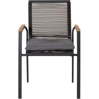 Nohr Tuinstoel 'Marye' kleur Zwart - thumbnail