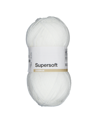 Supersoft Breigaren - Wit