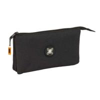 Pennenetui met 3 vakken Munich Lagoon Zwart 22 x 12 x 3 cm - thumbnail