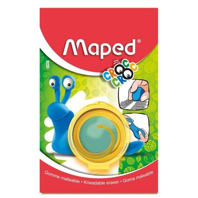 Kneedgum maped croc croc blister 1 stuk blauw Kneedgum maped croc croc blister 1 stuk blauw