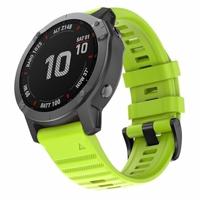 By Qubix - Siliconen bandje - Groen - Compatible met Garmin Instinct 3-50mm - Compatible Garmin bandje - thumbnail