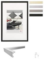 walther+ design AJ130S Wissellijst Papierformaat: DIN A4 Zilver - thumbnail