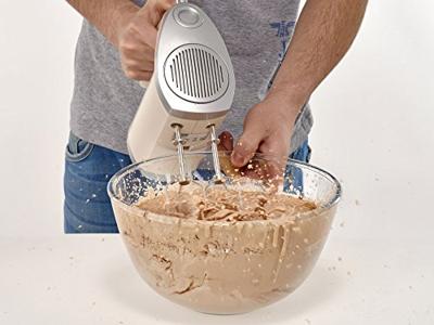 Metaltex Dolceforno Spatscherm voor Mixer 32 cm Siliconen/Paars/Transparant