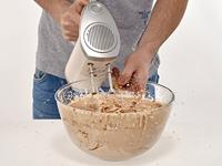 Metaltex Dolceforno Spatscherm voor Mixer 32 cm Siliconen/Paars/Transparant - thumbnail