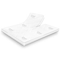 Traagschuim splittopper Tencel DeLuxe 140x200 dikte 11 cm - thumbnail