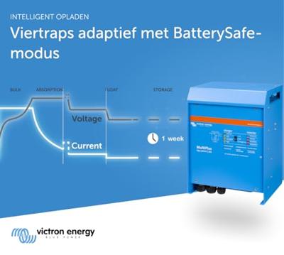 Victron Energy MultiPlus C 24/3000/70-16 Netomvormer 3000 W 24 V/DC - 230 V/AC Geïntegreerde laadregelaar Victron Energy MultiPlus C 24/3000/70-16 Netomvormer 3000 W 24 V/DC - 230 V/AC Geïntegreerde laadregelaar