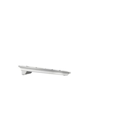 CHERRY KW 9100 SLIM FOR MAC toetsenbord Universeel USB + Bluetooth AZERTY Frans Zilver