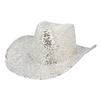 Hoed Rodeo Party zilver - thumbnail