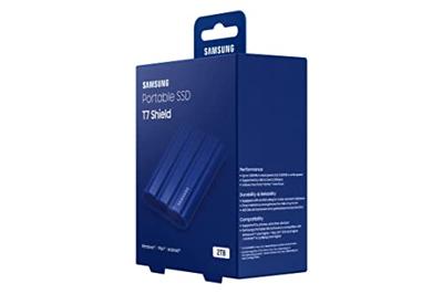 Samsung T7 Shield 2TB Externe SSD Blauw - thumbnail