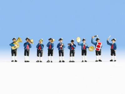 NOCH 36580 N Muziekkapel figuren Geverfd, Staand