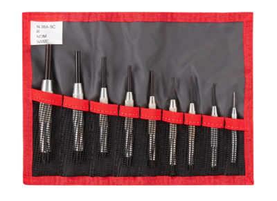 Facom nylon etui 9 opbergzakjes - N.38A-9C