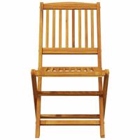 3-delige Bistroset inklapbaar massief acaciahout - thumbnail