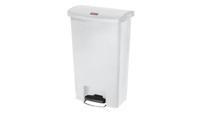 Pedaalemmer rubbermaid slim jim step on 50l wit - thumbnail