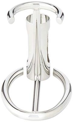 Omega scheerkwaststandaard chrome met scheermeshouder