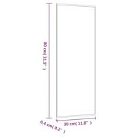 VidaXL Wandspiegel 30x80 cm rechthoekig glas - thumbnail