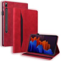 Luxe stand flip sleepcover hoes - Samsung Galaxy Tab S7 / S8 - Rood - thumbnail
