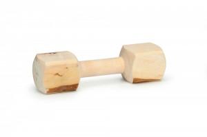 Honden apporteerblok hout 350 tot 400 gram