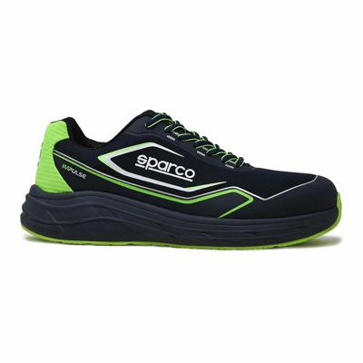 Veiligheidsschoenen Sparco Willen Impulse Blauw Groen Fluoride Schoenmaat 44
