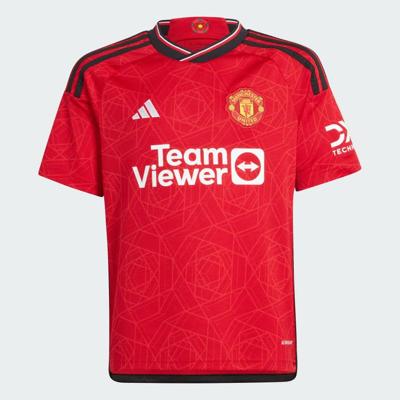 Manchester United Shirt Thuis Junior 2023/2024 - Maat 140 - Kleur: Rood | Soccerfanshop