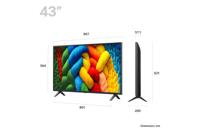 Smart TV LG 43NANO80A6BAEU 4K Ultra HD 43" LED HDR D-LED NanoCell LCD - thumbnail