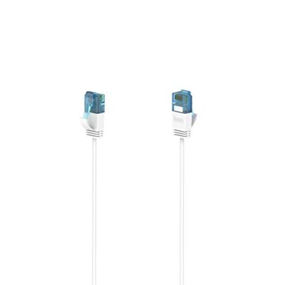 Hama Netwerkkabel Flexi-Slim, CAT-6a, 10 Gbit/s, U/UTP, 1,50 m UTP kabel Wit