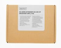Digitus DS-55125 1 poort HDMI-ontvanger 3840 x 2160 Pixel Zwart - thumbnail