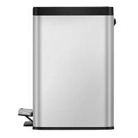 EKO Essential Recycling Pedaalemmer 3x9L Mat RVS - thumbnail