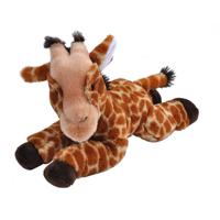 Wild Republic knuffel giraffe Ecokins junior 30 cm pluche bruin - thumbnail