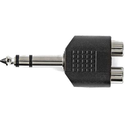 Nedis Stereo Adapter 6,35mm Jack Male To 2x RCA Female