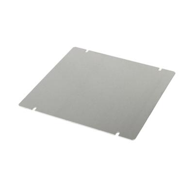 Hammond Electronics 1434-77 Bodemplaat (l x b x h) 178 x 178 x 1 mm Aluminium Natuur 1 stuk(s)