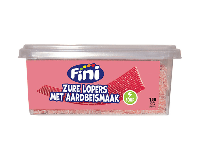 Fini zure aardbeimatten (150 stuks) - thumbnail