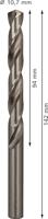Bosch Accessories 2608585527 HSS Metaal-spiraalboor 10.7 mm Gezamenlijke lengte 142 mm Geslepen DIN 338 Cilinderschacht 5 stuk(s) - thumbnail