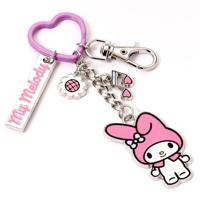 Hello Kitty Key Chain with My Melody Charms 15 cm - thumbnail