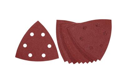 DeWalt Accessoires Deltaschuurpapier, 93x93mm, 6 gaten (D26430), K180 - DT3094-QZ