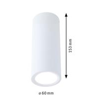 Paulmann 93105 Barrel LED-opbouwlamp LED 6 W Wit (mat) - thumbnail