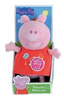 Knuffel Jemini Peppa Pig Muzikaal 20 cm - thumbnail