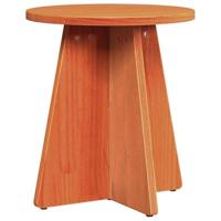 Salontafel 3 pcs Wasbruin 49 x 49 x 30 cm Massief grenenhout - thumbnail