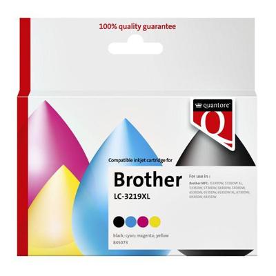 Inktcartridge quantore brother lc-3219xl zw+3kl Inktcartridge quantore brother lc-3219xl zw+3kl