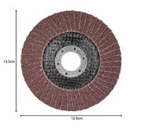 Wolfcraft Slijpmopschijf | Korund | K40 | Ø115 x 22mm | 1 stuk - 8426000 - thumbnail