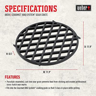 Gourmet bbq system sear grate - Weber