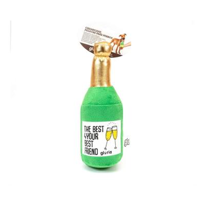 Knuffel voor honden Gloria Champagne Groen Polyester Polypropyleen