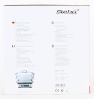 Steba DG 2 Stoomkoker Rijstkookfunctie Staal - thumbnail