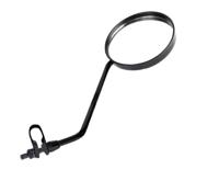 Mirage spiegel rond groot, zwart - thumbnail