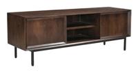 Livingfurn TV-meubel 'Ravenstein' Mangohout, 150cm, kleur Bruin - thumbnail