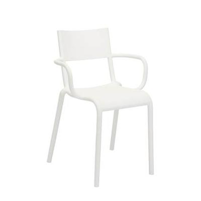 Kartell Generic A tuinstoel Wit