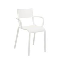 Kartell Generic A tuinstoel Wit - thumbnail