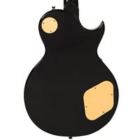 Vintage LH-V10BLK Coaster Series Left Hand Gloss Black linkshandige elektrische gitaar - thumbnail