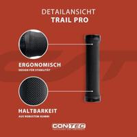 CONTEC "trail pro" handvat ct grips trail pro 135 mm, black - thumbnail
