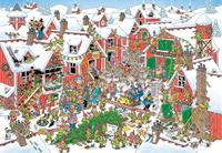 Jumbo Jan van Haasteren Het dorp van de kerstman 5000 stukjes - thumbnail